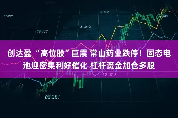 创达盈 “高位股”巨震 常山药业跌停！固态电池迎密集利好催化 杠杆资金加仓多股