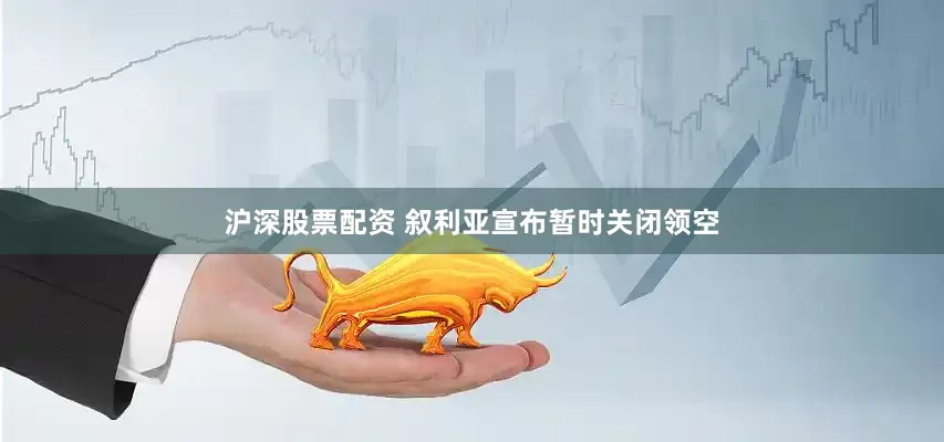 沪深股票配资 叙利亚宣布暂时关闭领空