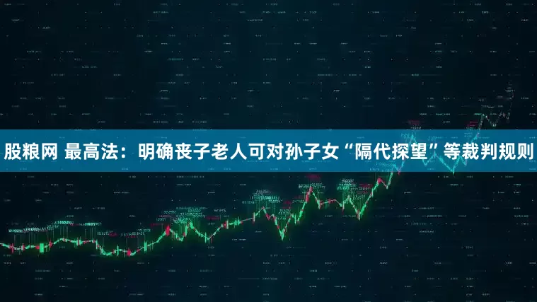 股粮网 最高法：明确丧子老人可对孙子女“隔代探望”等裁判规则